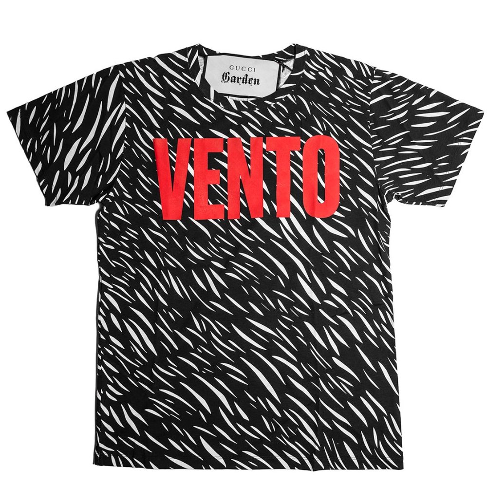 "Vento" Gucci Garden Collection T-Shirt